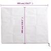 Ochranné návleky na rostliny na zip 4 ks 70 g/m² 3,93 x 3 m 3203553