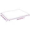 Podlahová rohož na laminát nebo koberec 150 x 115 cm PVC 373644