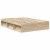 Rám postele dub sonoma 150 x 200 cm King Size 3203868