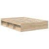 Rám postele dub sonoma 150 x 200 cm King Size 3203868