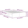 Rám postele dub sonoma 150 x 200 cm King Size 3203868