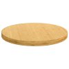 Stolní deska Ø 60 x 4 cm bambus 352688