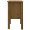 Noční stolky 2 ks medově hnědé 40x35x61,5 cm masivní borovice 813696