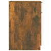 Skříňka k psacímu stolu kouřový dub 33,5 x 50 x 75 cm kompozit 817129