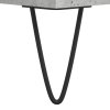 Noční stolky 2 ks betonově šedé 40x35x50 cm kompozitní dřevo 830725
