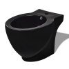 Černá keramická toaleta a bidet 270060
