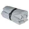 Krycí plachty na člun 2 ks šedé délka 488–564 cm šířka 239 cm 279107