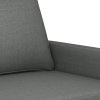 3místná pohovka tmavě šedá 180 cm textil 359172