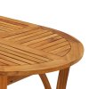 Zahradní stůl 150 x 90 x 75 cm masivní akáciové dřevo 363306