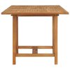 Rozkládací zahradní stůl (110–160) x 80 x 75 cm masivní teak 47420