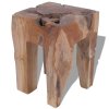 Stolička masivní teak 243471
