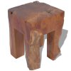 Stolička masivní teak 243471