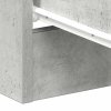 Noční stolky 2 ks betonově šedé 38x35x56 cm kompozitní dřevo 800459