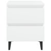 Noční stolky 2 ks bílé 40 x 35 x 50 cm kompozitní dřevo 805870