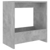 Odkládací stolek betonově šedý 50 x 26 x 50 cm kompozitní dřevo 806691