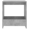 Odkládací stolek betonově šedý 50 x 26 x 50 cm kompozitní dřevo 806691