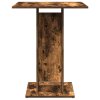 Bistro stolek kouřový dub 60 x 60 x 75 cm kompozitní dřevo 815102