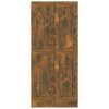 Knihovna kouřový dub 82,5 x 30,5 x 185,5 cm kompozitní dřevo 815114
