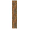 Knihovna kouřový dub 82,5 x 30,5 x 185,5 cm kompozitní dřevo 815114