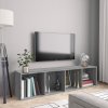 Knihovna / TV skříňka šedá sonoma 143x30x36 cm kompozitní dřevo 815271