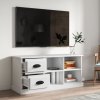 TV skříňka bílá 102 x 35,5 x 47,5 cm kompozitní dřevo 816176