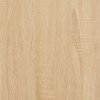 Toaletní stolek se zrcadlem dub sonoma 90x50x132,5 cm kompozit 816763