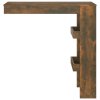 Nástěnný barový stolek kouřový dub 102 x 45 x 103,5 cm 817222