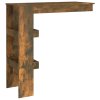 Nástěnný barový stolek kouřový dub 102 x 45 x 103,5 cm 817222
