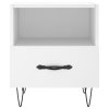 Noční stolky 2 ks bílé 40 x 35 x 47,5 cm kompozitní dřevo 827421