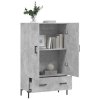Skříň highboard betonově šedá 69,5x31x115 cm kompozitní dřevo 828240