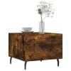 Konferenční stolky 2 ks kouřový dub 50x50x40cm kompozitní dřevo 829439
