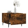 Konferenční stolky 2 ks kouřový dub 50x50x40cm kompozitní dřevo 829439
