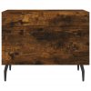 Konferenční stolky 2 ks kouřový dub 50x50x40cm kompozitní dřevo 829439