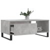 Konferenční stolek betonově šedý 90x50x36,5 cm kompozitní dřevo 830576