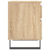 Noční stolky 2 ks dub sonoma 40 x 35 x 50 cm kompozitní dřevo 830691