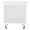 Noční stolek bílá 40x35x50 cm kompozitní dřevo 830716