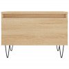 Konferenční stolky 2 ks dub sonoma 50x46x35 cm kompozitní dřevo 830867
