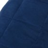 Zátěžová deka modrá 122 x 183 cm 9 kg textil 3154848