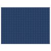 Zátěžová deka modrá 150 x 200 cm 7 kg textil 350792