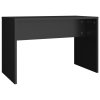 Set toaletního stolku černý 86,5 x 35 x 136 cm 3114148