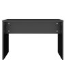 Set toaletního stolku černý 86,5 x 35 x 136 cm 3114148