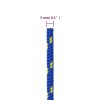 Lodní lano modré 3 mm 100 m polypropylen 152430