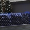Vánoční světelná síť modrá 4 x 4 m 544 LED vnitřní i venkovní 328784