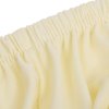 Strečový potah na čtyřmístnou pohovku krémový polyester žerzej 332947