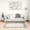 Koberec pratelný 80 x 150 cm světle béžový protiskluzový 337946
