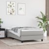 Taštičková matrace světle šedá 90x190x20 cm textil 347694