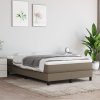 Taštičková matrace taupe 120 x 200 x 20 cm textil 347758
