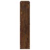 Botník kouřový dub 59x17x81 cm kompozitní dřevo 342539