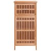 Koupelnová skříňka 42 x 29 x 82 cm masivní ořechové dřevo 350354