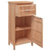 Koupelnová skříňka 42 x 29 x 82 cm masivní ořechové dřevo 350354